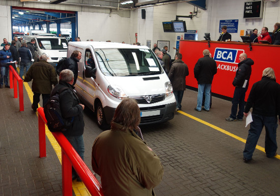 BCA LCV auction