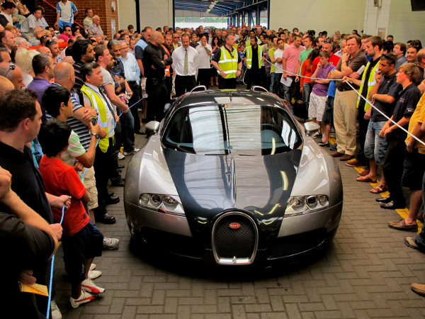 BCA Bugatti Veyron sale in 2010