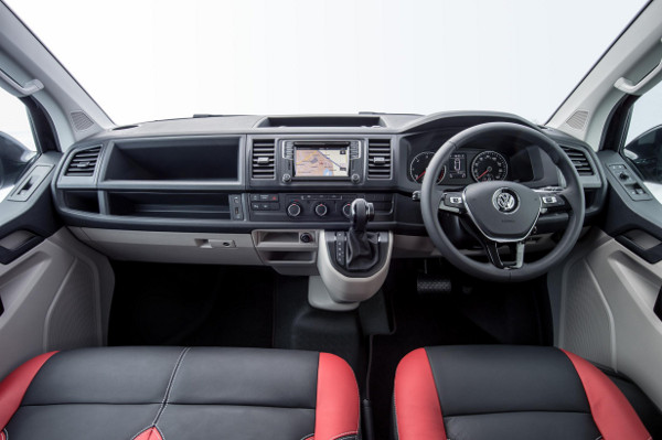 Volkswagen Transporter Sportline interior