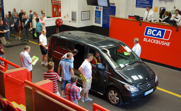 BCA van auction