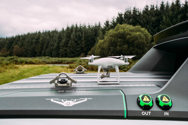 Nissan Navara EnGuard drone