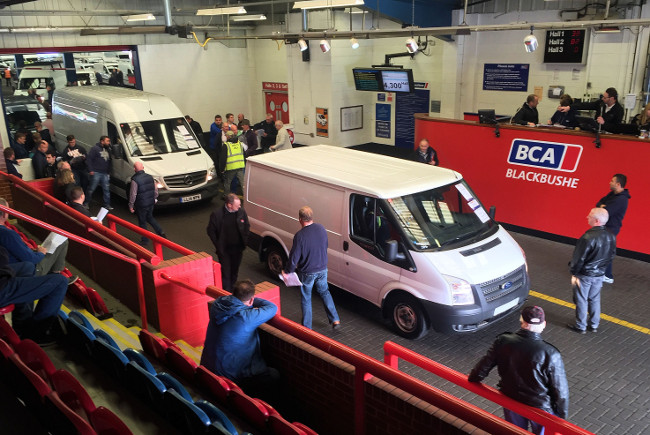 BCA van auction October 2016