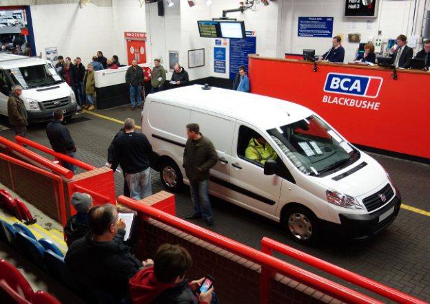 BCA used van auction Nov 2016