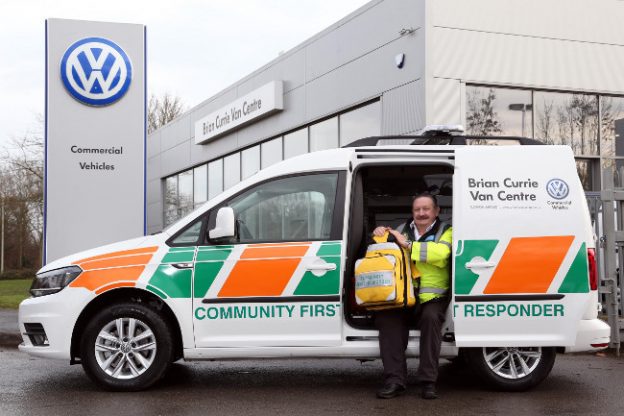 SCAS Charity VW Caddy first responder