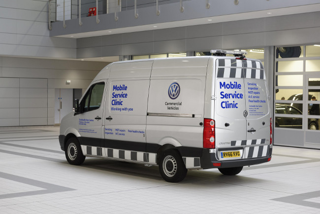 Volkswagen Mobile Service Clinic van