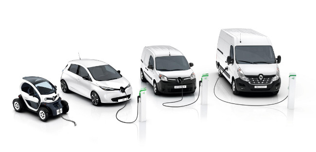 Renault Zero Emission LCV fleet