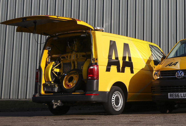 AA Patrol van towing equipment