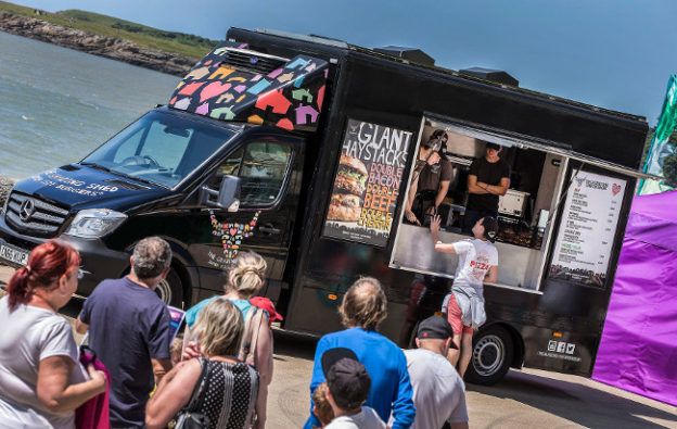 The Grazing Shed's new burger van