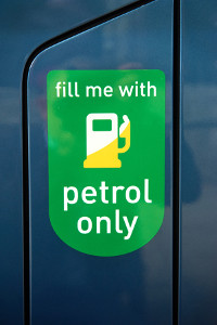 Zipcar petrol van