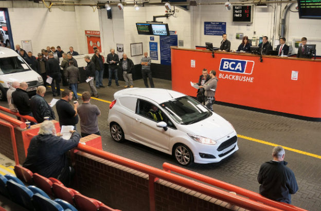 BCA van auction